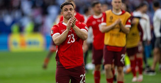 Former Liverpool star, Xherdan Shaqiri announces his retirement from international football with Switzerland after Euro 2024