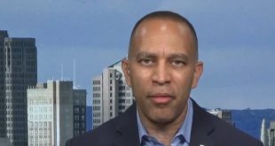 Hakeem Jeffries talks about Biden and the Democratic Party.