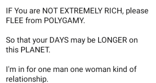 If you are not extremely rich, flee from polygamy - Nigerian lawyer advises men