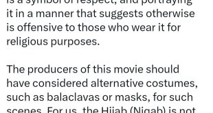 "It is satanic" MURIC calls for ban of movie where popular Nigerian actresses wore Niqab