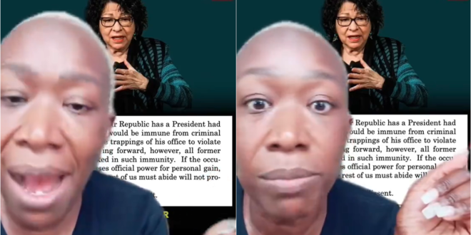 Joy Reid Has Unhinged Meltdown Over Supreme Court Immunity Ruling - 'Don't Care If Biden Is In A Wheelchair, Trump Can't Win'