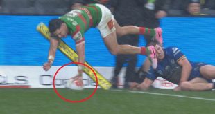 LIVE: Souths flyer seals victory with 'freakish' try