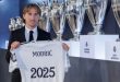 Luca Modric, 38,  signs one-year contract extension with Real Madrid