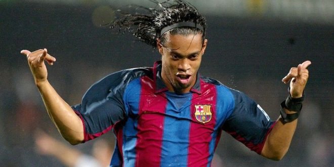 Brazil and Barcelona icon Ronaldinho