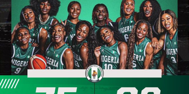 Nigeria's D’Tigress defeat world No.3 Australia to claim first win at Olympics in 20 years