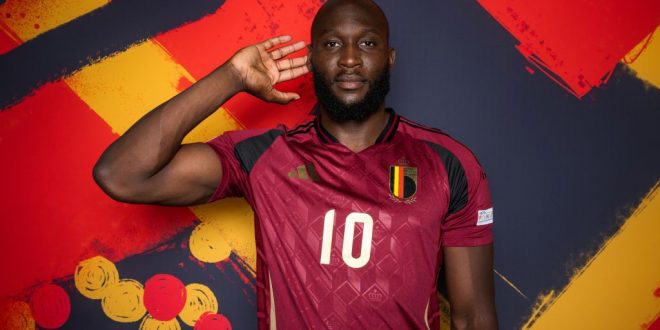 Euro 2024 golden boot contenders Romelu Lukaku of Belgium poses for a portrait during the Belgium Portrait session ahead of the UEFA EURO 2024 Germany on June 12, 2024 in Ludwigsburg, Germany. (Photo by Sebastian Widmann - UEFA/UEFA via Getty Images)