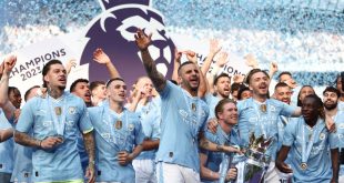 Manchester City pay some of the Premier League