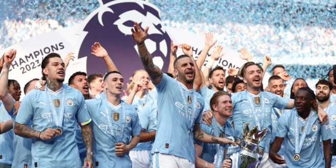 Manchester City pay some of the Premier League