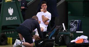 Shattered Kokkinakis forced to retire mid match