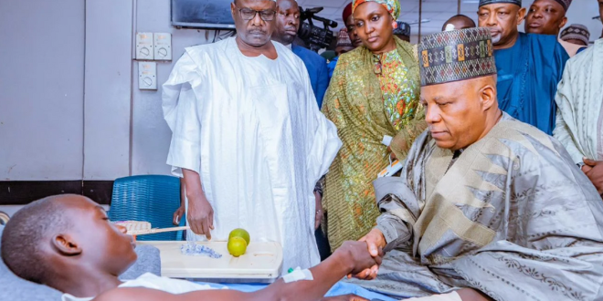 Shettima leads FG delegation on condolence visit to victims of Gwoza suicide bombings