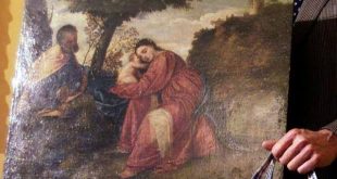 Stolen 16th-century painting found at London bus stop, sells for record $22M