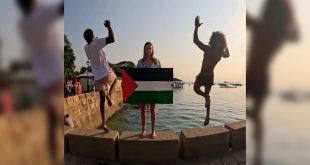 Tanzanian youth show solidarity with Palestinians