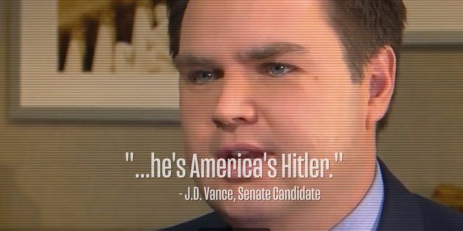 J.D. Vance calling Trump America's Hitler