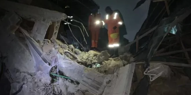 Thee killed in Lagos building collapse