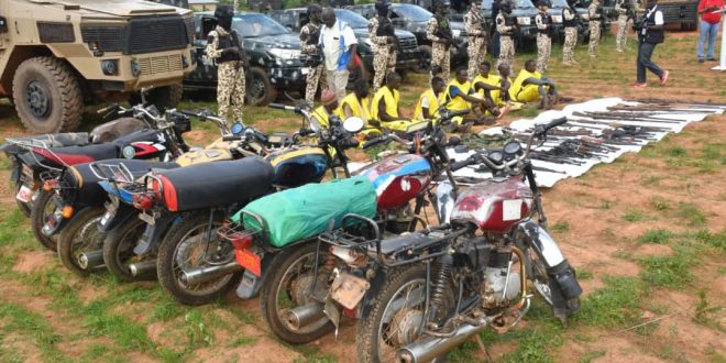 Troops arrest eight suspects, recovers cache of arms in Plateau