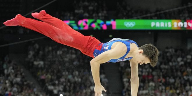 U.S. men’s gymnastics ends long Olympic medal drought in dramatic fashion