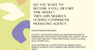 Want to be a model? BNL Modelling Agency is recruiting!