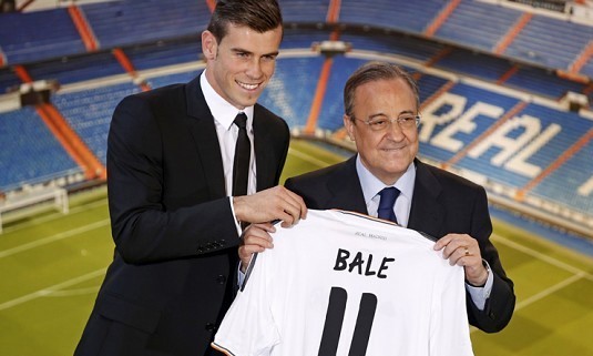 Gareth Bale With Real Madrid President