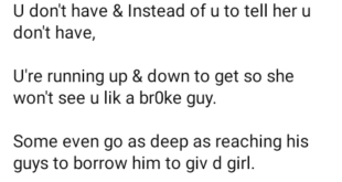 A lot of you guys are naturally stup!d - Nigerian man berates broke men who borrow money to give to girls