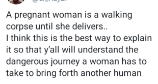 A pregnant woman is a walking corpse until she delivers - Nigerian doctor says