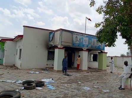 APC head office in Jigawa razed by hoodlums