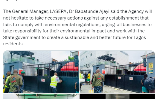 Again Lagos state govt seals Quilox nightclub over environmental infraction