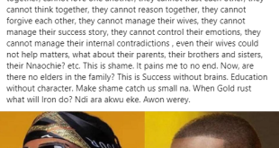 Are there no elders in the Family? Even their wives could not help matters - Joe Igbokwe weighs in on the crisis between Paul and Peter Okoye of Psquare