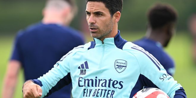 Arsenal boss Mikel Arteta