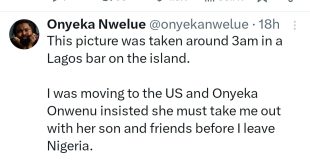 Author, Onyeka Nwelue reveals warning Onyeka Onwenu gave him on his 30th birthday before he sufferer accident