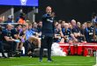 ATLANTA, GA JULY 31: Chelsea head coach Enzo Maresca reacts during the friendly between Chelsea FC and Club America on July 31st, 2024 at Mercedes-Benz Stadium in Atlanta, GA. (Photo by Rich von Biberstein/Icon Sportswire via Getty Images)