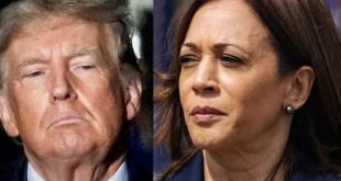 Kamala Harris and Donald Trump.