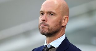 Manchester United manager Erik Ten Hag file photo