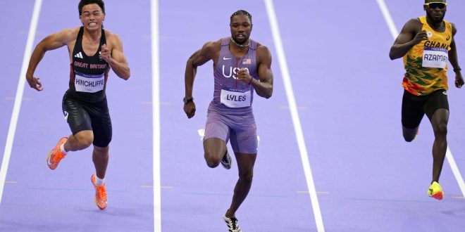 Noah Lyles Also Won The Gold Medal in NBA Trash Talk