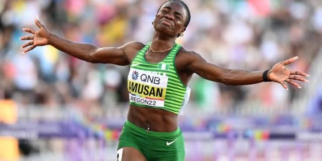 Paris 2024: Tobi Amusan wins women?s 100m hurdles, makes semifinals