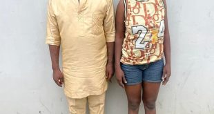 Police arrest two suspects with weapons in Lagos