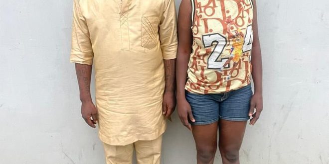 Police arrest two suspects with weapons in Lagos