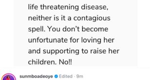 Single motherhood is not a disease or spell. You don