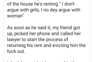 The sheer audacity - Nigerian woman narrates what happened after a tenant told his landlady that he