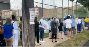 Trump Is Going To Be Terrified As Thousands Wait In The Rain To Get Into Harris-Walz Rally