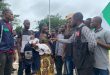 Why I chose to protest ? Nursing mother protests with her infant after her husband was killed by bandits