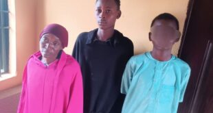 Woman and her two sons arrested for housebreaking, theft in Nasarawa