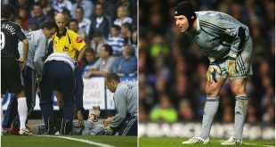Petr Cech 2006 vs Reading fracturing skull in the Premier League