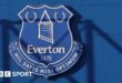 Everton crest at Goodison Park