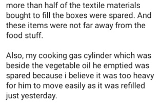 Everybody is hungry - Nigerian journalist narrates how thief broke into his house, ate leftovers and stole food items