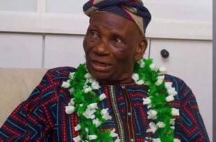 Family proceeds with burial of Nigeria Flag designer Taiwo Akinkunmi after FG failed to give him state burial