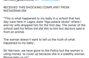 Father demands justice after his baby was att@cked on the first day resuming at a day care