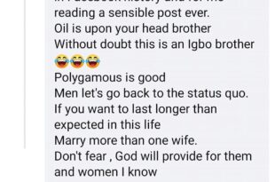 If you want to live longer, marry more than one wife - Nigerian man advises men