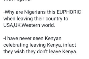 Japa: "Why are Nigerians this euphoric when leaving their country?" - Kenyan food scientist reacts after Nigerian woman announced her relocation abroad