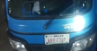 Keke rider found d@ad inside his tricycle in Delta