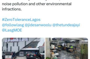 Lagos state govt seals Cubana Chiefpriest?s eatery over noise pollution and environmental infractions